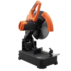 VEVOR Chop Saw, 14"/355mm Blade Diameter Cut Off Saw, 2800W 1200RPM Steel Cutting Machine, 0-45° Adjustable Dry Cut Chop Saw, Miter Saw for Cutting Metal Cold Cut Saw for Steel/Rebar/Iron/Aluminum