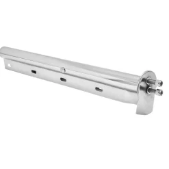 VEVOR Chrome Straight Spring Loaded Mud Flap Hangers, 1-1/8