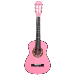 VEVOR Classical Guitar, 38 Inch, Wood Classical Guitar Starter Kit for Beginners, with Nylon Strings, Gig Bag, Strap, Tuner, Extra Strings, Picks, Capo, Basswood, for Teenagers Adults Students, Black