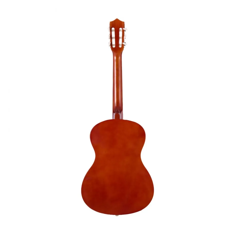 VEVOR Classical Guitar, 38 Inch, Wood Classical Guitar Starter Kit for Beginners, with Nylon Strings, Gig Bag, Strap, Tuner, Extra Strings, Pick, Capo, Basswood, for Teenagers Adults Students, Natural