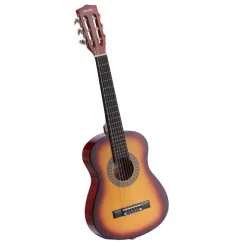 VEVOR Classical Guitar, 30 Inch, Wood Classical Guitar Starter Kit for Beginners, with Nylon Strings, Gig Bag, Strap, Tuner, Extra Strings, Pick, Capo, Basswood, for Kids Girls Boys Students, Sunburst