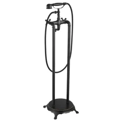 VEVOR Clawfoot Bathtub Faucet, Freestanding Tub Faucets with Handheld Shower, Vintage Oil-Rubbed Bronze Tub Filler Faucet Shower Kit with 360° Rotation Spout & 59-inch Long Hose for Bathtubs
