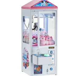 VEVOR Claw Machine, 0-3” Jaw Diameter 0-5” Jaw lifting, Crane Prize Grabber Commercial Arcade Game Toys, Cool Fun Grab-And-Win Machine w/ Light and Sound, Dispenser Vending Toy For Kids,Boys &Girls