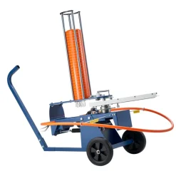 VEVOR Clay Target Thrower, Max 50 Clays Pigeon Thrower, 55+ Yards Automatic Skeet and Trap Launcher on Wheels - with Adjustable Angle, Foot Pedal & Pull Handle for Clays Throwing Shooting Sports
