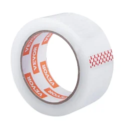 VEVOR Clear Packing Tape, 3 inches Core, 6 Rolls 1.88 Inches x 65 Yards Packing Tape with Dispenser, 2.7 Mil Heavy Duty Packaging Tape Designed for Moving, Storage and Packing, Shipping and Mailing