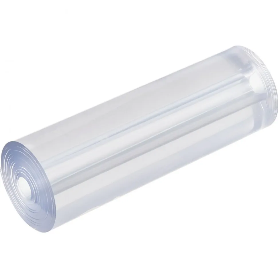 VEVOR Clear PVC Strip Curtain, 96 in Height x 48 in Width x 0.08 in Thickness, 8 PCS Walk in Freezer Cooler Curtain Strips, Smooth Waterproof Plastic Door Strips for Warehouse, Freezer, Garage Doors