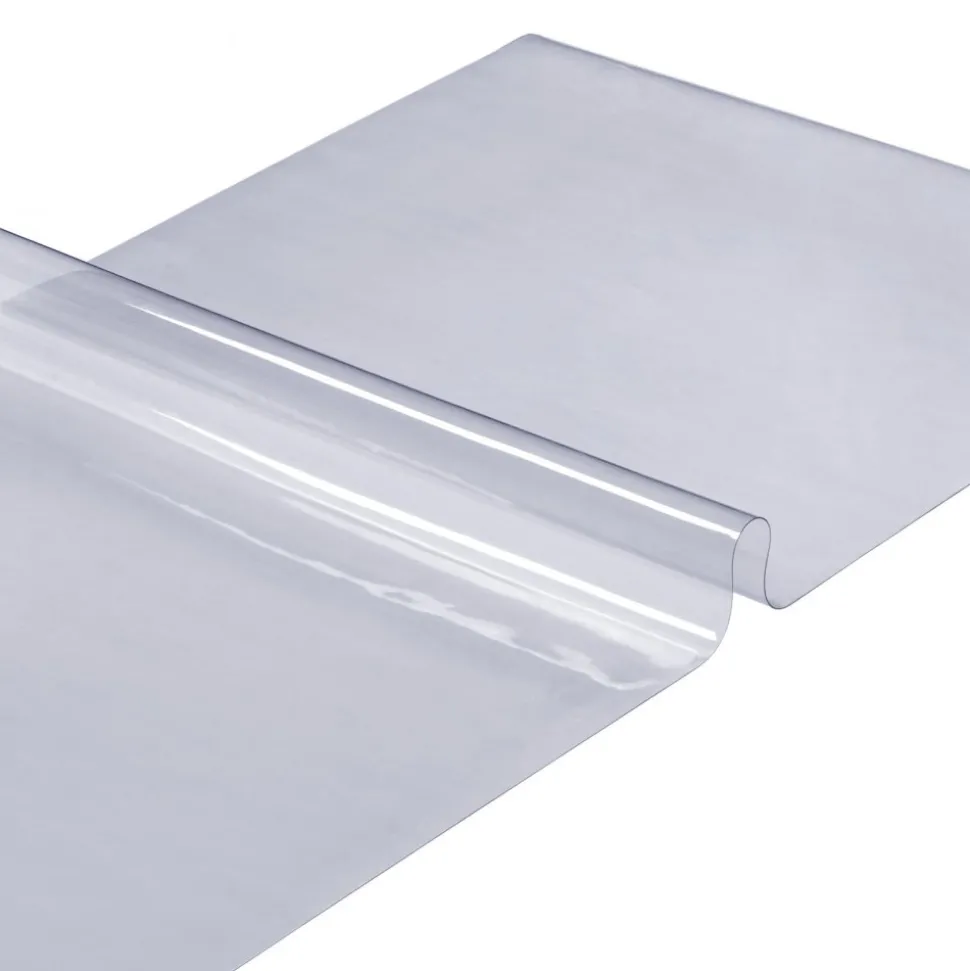 VEVOR Clear Table Cover Protector, 36" x 72" Rectangle Table Cover, 1.5 mm Thick PVC Plastic Tablecloth, Waterproof Desktop Protector for Writing Desk, Coffee Table, Dining Room Table
