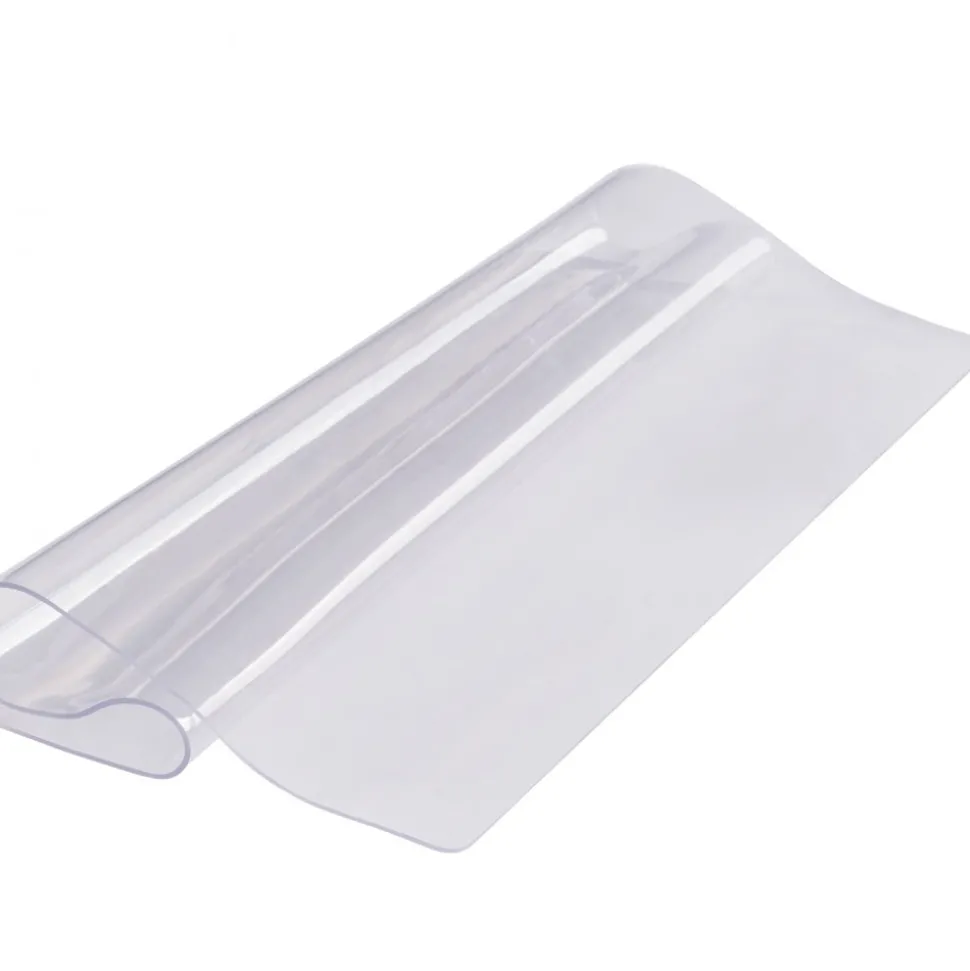 VEVOR Clear Table Cover Protector, 12" x 12"/305 x 305 mm Table Cover, 1.5 mm Thick PVC Plastic Tablecloth, Waterproof Desktop Protector for Writing Desk, Coffee Table, Dining Room Table