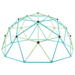 VEVOR Climbing Dome, 10FT Geometric Dome Climber with Swing & Hammock, 1000LBS Loading Kid's Jungle Gym Playground, Easy-Assembly Outdoor Backyard Climbing Equipment for Boys Girls 3 to 10 Years Old