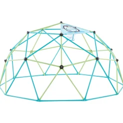 VEVOR Climbing Dome, 10FT Geometric Dome Climber, 1000LBS Loading Jungle Gym Playground with 2 Basketballs & Octopus Net, Easy-Assembly Outdoor Backyard Climbing Equipment for Kids 3 to 10 Years Old