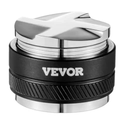 VEVOR Coffee Distributor 51mm, 2-in-1 Adjustable Espresso Distributor with Fan-Shaped Base, Coffee Distributor 304 Stainless Steel with Easy-to-Disassemble Design