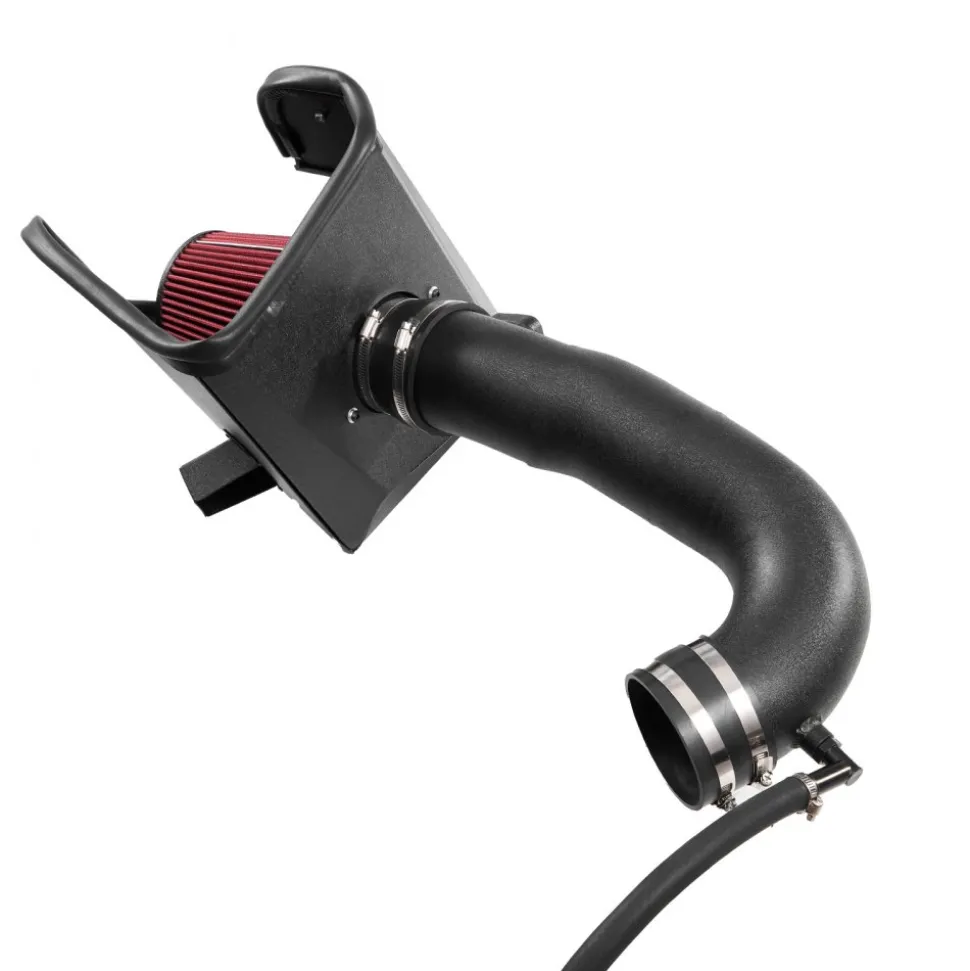 VEVOR Cold Air Intake, 3.9 Inch Cold Air Intake System + Heat Shield Compatible with 2019-2025 Chevy Silverado/GMC Sierra, 2021-2025 Cadillac Escalade 6.2L, High Flow Filter Kit Improved Horsepower