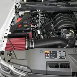 VEVOR Cold Air Intake, 3.94 Inch Cold Air Intake System + Heat Shield Compatible with 2009-2018 Dodge Ram 1500, 2013-2018 Ram 2500/3500 5.7L, High Flow Filter Kit Improve Horsepower/Throttle Response