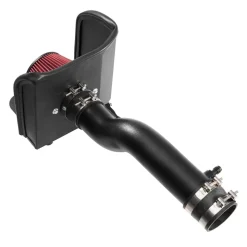 VEVOR Cold Air Intake, 3.3 Inch Cold Air Intake System + Heat Shield Compatible with 2016-2023 Toyota Tacoma 3.5L V6 Gas, High Flow Filter Kit Improved Horsepower, Throttle Response, High Performance