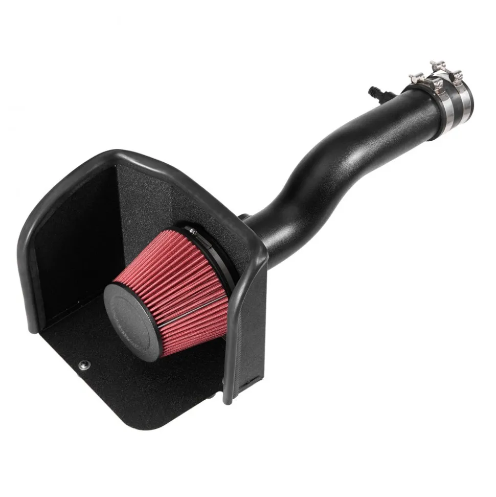 VEVOR Cold Air Intake, 3.3 Inch Cold Air Intake System + Heat Shield Compatible with 2016-2023 Toyota Tacoma 3.5L V6 Gas, High Flow Filter Kit Improved Horsepower, Throttle Response, High Performance
