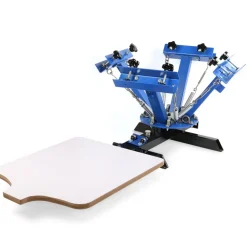 VEVOR 4 Color 1 Station Silk Screen Printing Kit Press Machine Flash Dryer Separated Electrical Control Box