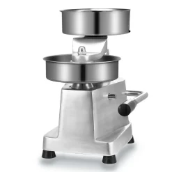 VEVOR Commercial Burger Patty Maker, 150mm/6inch Hamburger Beef Patty Maker, Heavy Duty Food-Grade Stainless Steel Bowl Burger Press Machine, Kitchen Meat Forming Processor with 1000 Pcs Patty Papers