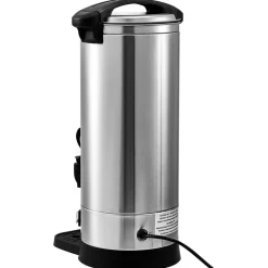 VEVOR Commercial Coffee Urn, 110 Cups Stainless Steel Large Coffee Dispenser, 1500W 110V Electric Coffee Maker Urn For Quick Brewing, Hot Water Urn with Detachable Power Cord for Easy Cleaning, Silver