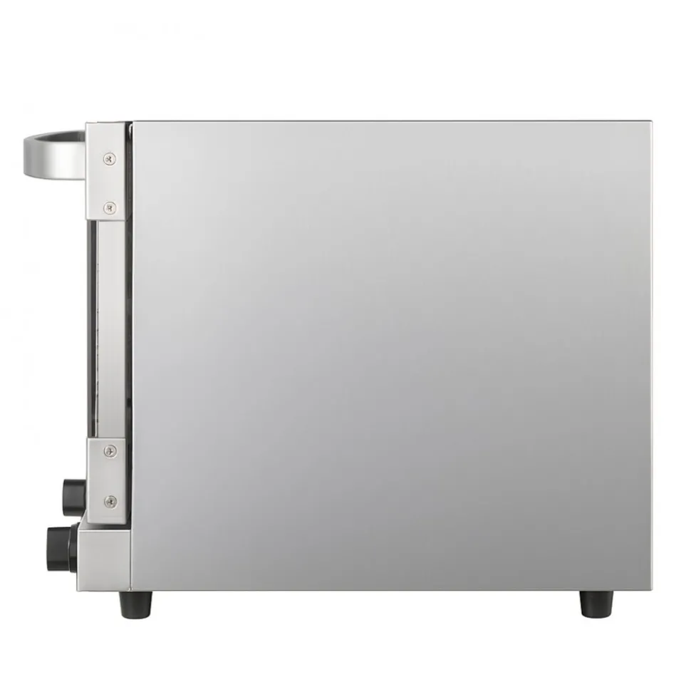 VEVOR Commercial Convection Oven, 66L/60Qt, Half-Size Conventional Oven Countertop, 1800W 4-Tier Toaster w/Front Glass Door, Electric Baking Oven with Tray & Wire Racks (120V, 5-15P Plug & Outlet)