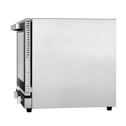 VEVOR Commercial Countertop Oven, 66L 4-Tier Toaster Ovens with Tempered Glass Door, Wire Racks & Tray, 2800W Stainless Steel Baking Ovens for Restaurant Bakery (AC208~240V,60Hz, 6-20P Plug & Output)