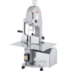 VEVOR Commercial Electric Meat Bandsaw, 2200W Stainless Steel Countertop Bone Sawing Machine, Workbeach 18.5
