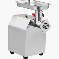 VEVOR Commercial Electric Meat Grinder, 5 lbs/min Capacity, #8 Industrial Meat Mincer with 2 Stainless Steel Blades, 2 Grinding Plates, 600W Heavy-Duty Sausage Maker Stuffer, for Kitchen, Restaurant