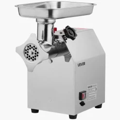 VEVOR Commercial Electric Meat Grinder, 7 lbs/min Capacity, #12 Industrial Meat Mincer with 2 Stainless Steel Blades, 2 Grinding Plates, 850W Heavy-Duty Sausage Maker Stuffer, for Kitchen, Restaurant