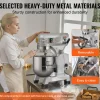 VEVOR Commercial Food Mixer, 28.5L Commercial Stand Mixer with 3 Adjustable Speeds, 1100W Dough Mixer with Stainless Steel Bowl and 3 Mixing Attachments, Ideal for Restaurant, Bakery, Pastry shop, Caf