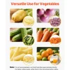 VEVOR Commercial French Fry Cutter, Stainless Steel Vegetable Fruit Chopper with 3 Replacement Blades 1/2-Inch 3/8-Inch 1/4-Inch, and a Juicing Blade, Manual Potato Slicer Dicer for Restaurants & Home