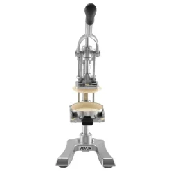 VEVOR Commercial French Fry Cutter, Stainless Steel Vegetable Fruit Chopper with 3 Replacement Blades 1/2-Inch 3/8-Inch 1/4-Inch, and a Juicing Blade, Manual Potato Slicer Dicer for Restaurants & Home