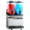 VEVOR Commercial Frozen Drink Maker, 15Lx2 Double Tank Slushy Machine, 120 Cups Stainless Steel Margarita Smoothie Frozen Drink Machine, Slushie Maker for Home Party Restaurants Cafe Bars