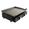 VEVOR Commercial Griddle, 22.4" Heavy Duty Manual Flat Top Griddle, Countertop Gas Grill with Non-Stick Cooking Plate, Countertop Gas Griddle, H-Shaped Burner Restaurant Portable Grill, 13,000 BTU