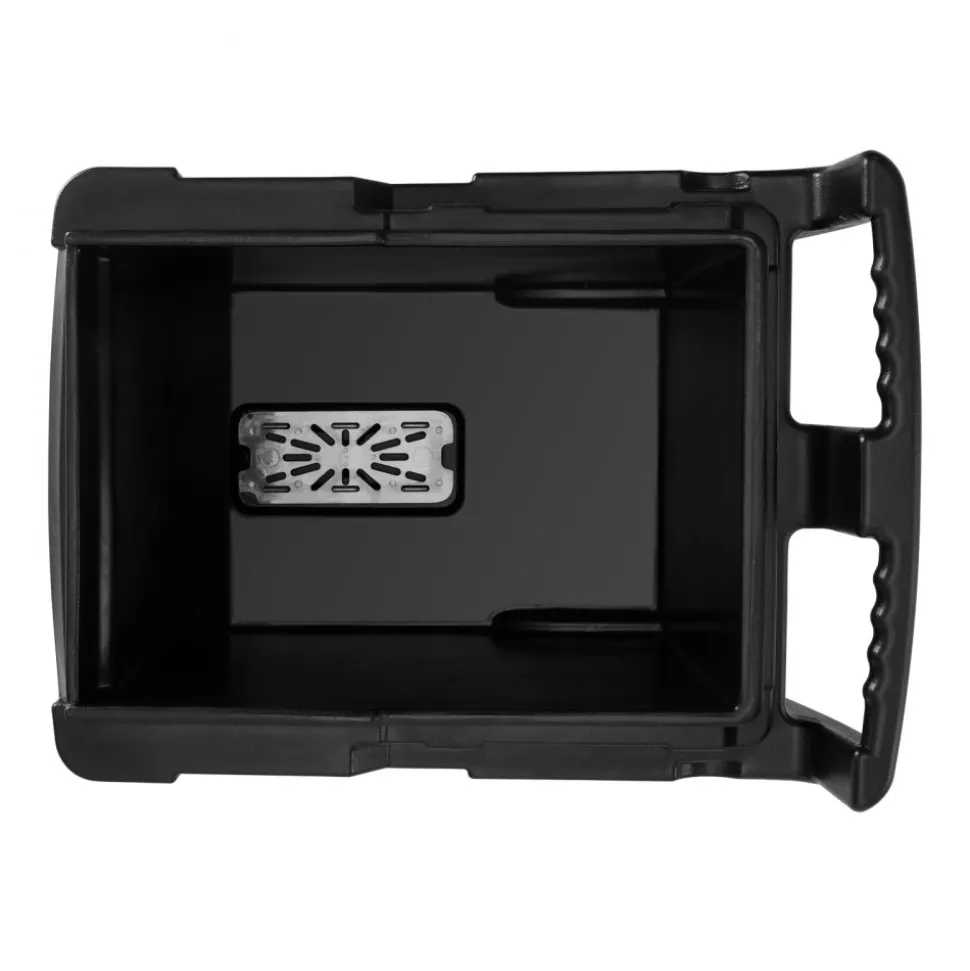 VEVOR Commercial Ice Bin, 125 lbs Portable Ice Caddy, 31.5 x 22.8 x 29 inch Insulated Ice Carrier with 4 Wheels and Sliding Lid, Large Ice Bin for Catering, Kitchens, Bistros, Restaurants, and Bars