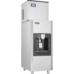 VEVOR Commercial Ice Maker, 440 Lbs/Day Ice Maker Machine, 180 Lbs Large Ice Storage Bin with 20 Lbs/Min Automatic Ice Dispensing, Self-Cleaning Ice Machine with Touchscreen for Bar, Cafe, Restaurant