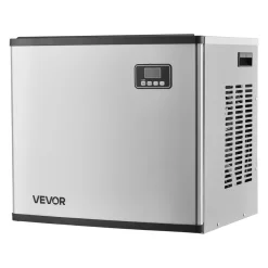 VEVOR Commercial Ice Maker Machine - Head, 800 Lbs/Day Stainless Steel Ice Machine with Scheduled Ice-Making, Self-Cleaning, Adjustable Thickness, Ideal for Restaurant Bar Cafe Hotel - Head Only