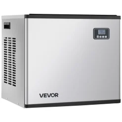 VEVOR Commercial Ice Maker Machine - Head, 800 Lbs/Day Stainless Steel Ice Machine with Scheduled Ice-Making, Self-Cleaning, Adjustable Thickness, Ideal for Restaurant Bar Cafe Hotel - Head Only