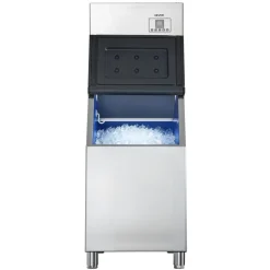VEVOR Commercial Ice Maker Machine, 550LBS/24H Ice-Making Machine with 300LBS Stainless Steel Storage Bin, Auto Self-Cleaning Ice Maker with Touchscreen for Bar Cafe Restaurant Business Commercial