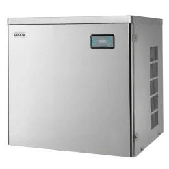 VEVOR Commercial Ice Maker Machine - Head, 450 Lbs/Day Stainless Steel Ice Machine with Scheduled Ice-Making, Self-Cleaning, Adjustable Thickness, Ideal for Restaurant Bar Cafe Hotel - Head Only