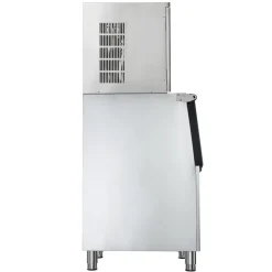 VEVOR Commercial Ice Maker Machine, 450LBS/24H Ice-Making Machine with 250LBS Stainless Steel Storage Bin, Auto Self-Cleaning Ice Maker with Touchscreen for Bar Cafe Restaurant Business Commercial