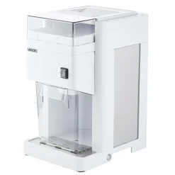 VEVOR Commercial Ice Shaver Machine, 1.91QT /1.8L Large Electric Ice Cube Crusher Shaved Maker with 300W Premium Motor, Stainless Steel Blades, for Bar Mixing Seafood Preservation Home Party, White
