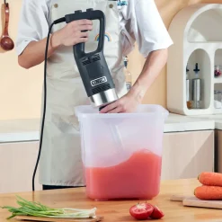 VEVOR Commercial Immersion Blender, 500 Watt Heavy Duty Hand Mixer, Variable Speed Kitchen Stick Mixer with 304 Stainless Steel Blade, Multi-Purpose Portable Mixer for Soup, Smoothie, Puree, Baby Food