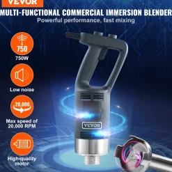 VEVOR Commercial Immersion Blender, 750W 16