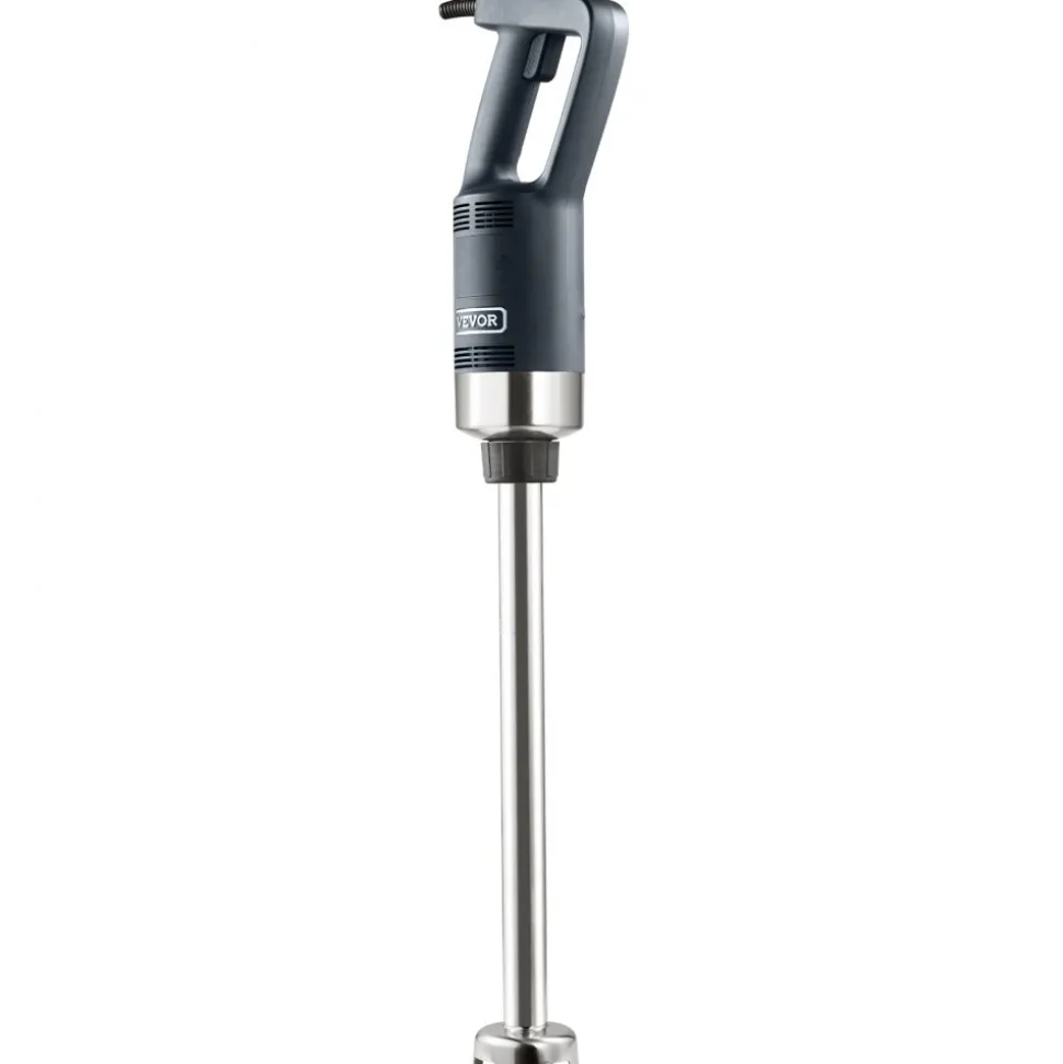 VEVOR Commercial Immersion Blender, 750W 16" Heavy Duty Hand Mixer, Variable Speed Kitchen Stick Mixer with 304 Stainless Steel Blade, Multi-Purpose Portable Mixer for Soup, Smoothie, Puree, Baby Food