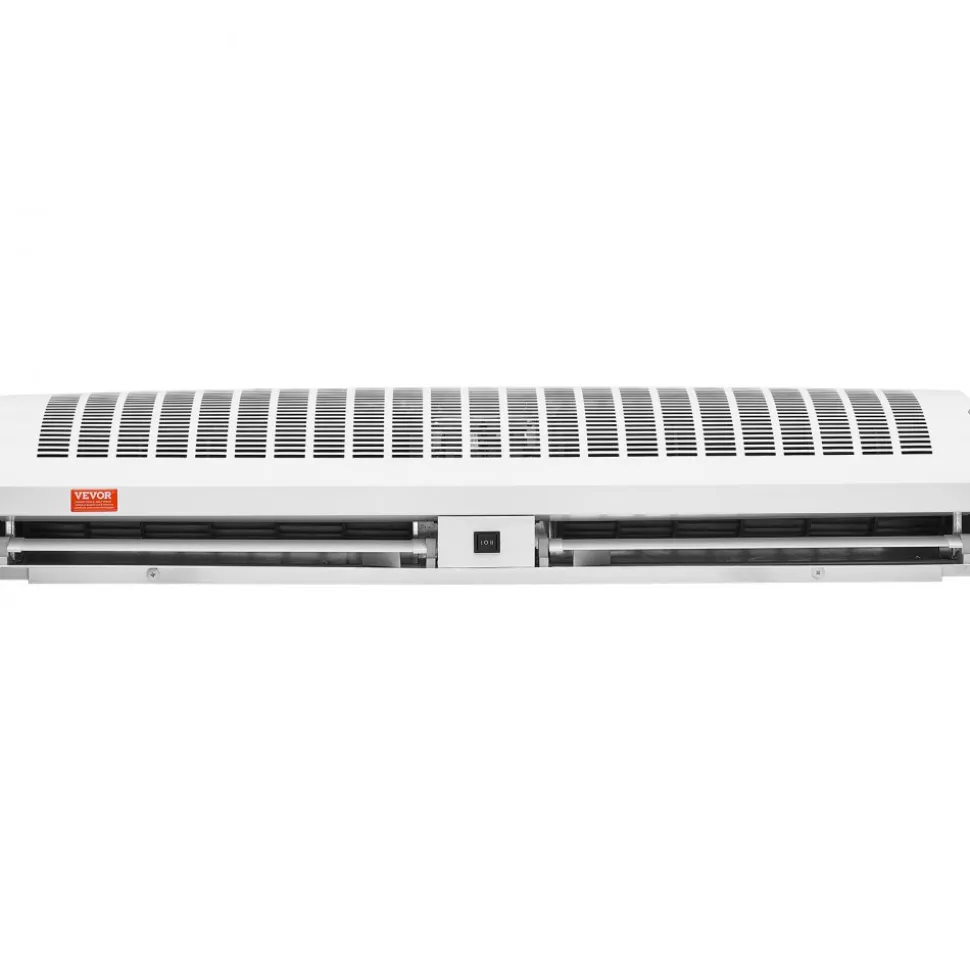 VEVOR 48" Commercial Indoor Air Curtain Super Power 2 Speeds 1650CFM, Wall Mounted Air Curtains for Doors, Indoor Over Door Fan with Heavy Duty Limit Switch, Easy-Install 110V Unheated