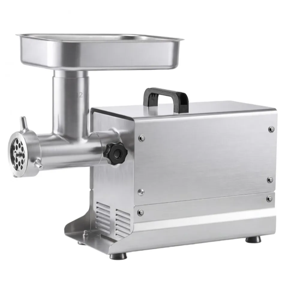 VEVOR Commercial Meat Grinder, 11 Lbs/Min Capacity, #12 Electric Meat Mincer with 3 Plates, 3 Sausage Stuffing Tubes, 550W/0.7HP Stainless Steel Sausage Maker for Home Kitchen & Restaurant, ETL Listed