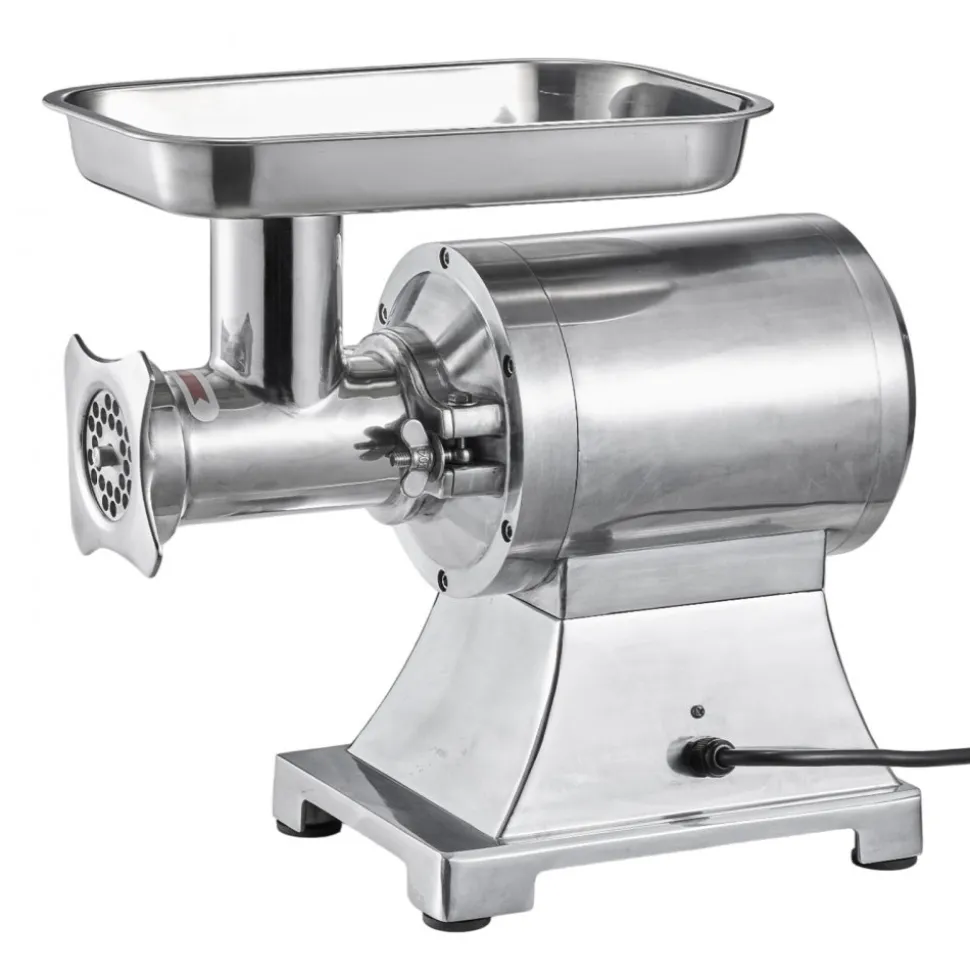 VEVOR Commercial Meat Grinder, 9.2 Lbs/Min Capacity, #12 Electric Meat Mincer with 2 Plates, 3 Sausage Stuffing Tubes & Kibbe Kit, 750W/1HP Sausage Maker for Home Kitchens & Restaurants, ETL Listed