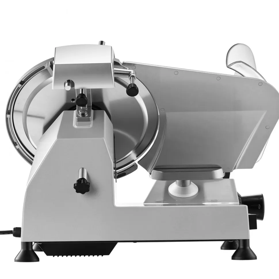 VEVOR Commercial Meat Slicer, 320W Electric Deli Food Slicer with 12" Carbon Steel Blade, Built-In Sharpener & 0-0.6" Adjustable Thickness for Frozen Meat, Ham, Baguett, Steak, UL Approved