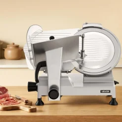 VEVOR Commercial Meat Slicer, 400W Electric Cutter, Removable 12
