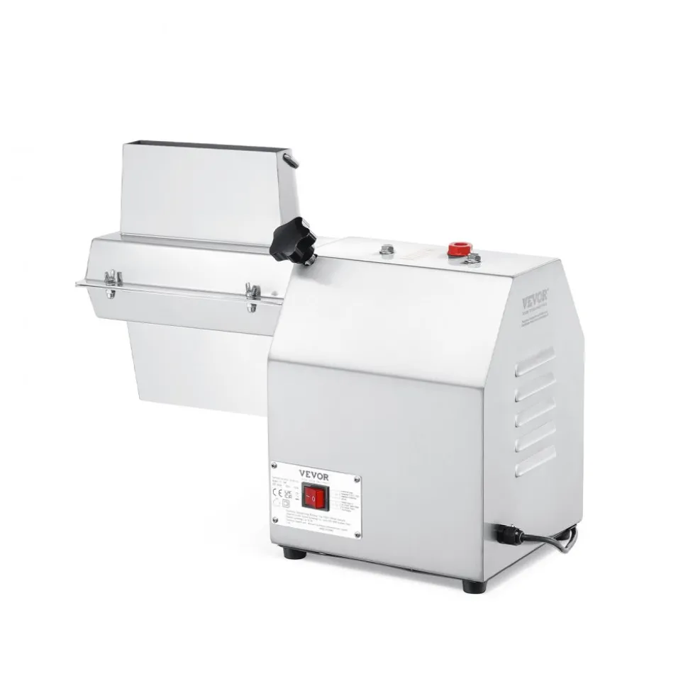 VEVOR Commercial Meat Tenderizer, Heavy Duty 304 Stainless Steel Kitchen Tool with Meat Tong, Cleaning Brush, and Tray, 750W Electric Meat Tenderizer Machine for Beef, Turkey, Chicken, Pork, and Fish