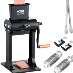 VEVOR Commercial Meat Tenderizer, Heavy Duty Stainless Steel Meat Tenderizer Machine, Quick and Easy Manual Operation Kitchen Tool, 5.8